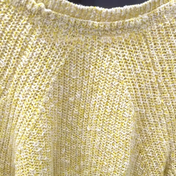 Free People knit Sweater yellow size xs - Picture 5 of 6
